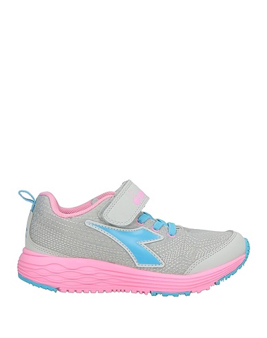 DIADORA FOOTWEAR Light grey Textile fibers, Synthetisches Material
