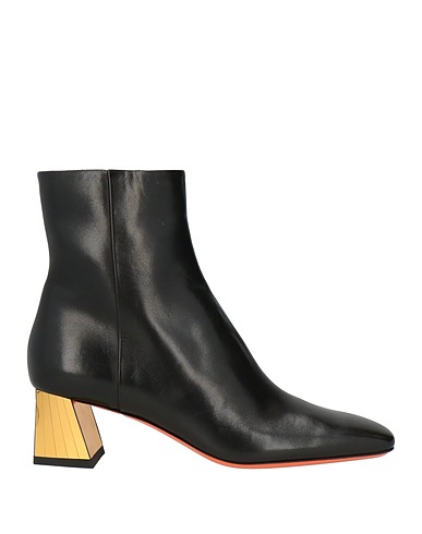 SANTONI Ankle boot Black Leather