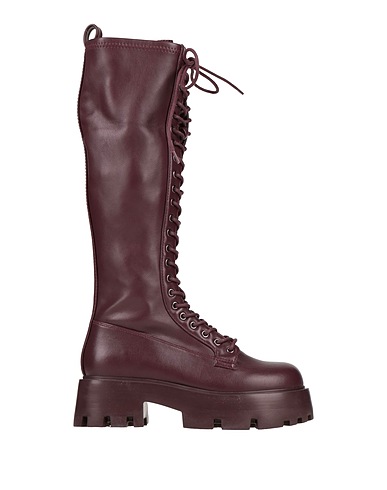 STEVE MADDEN Boots Plum Synthetisches Material