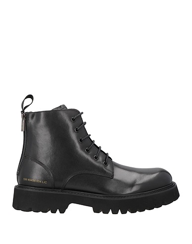 STEVE MADDEN Ankle boot Black Leather