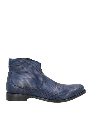 JP/DAVID Ankle boot Blue Leather