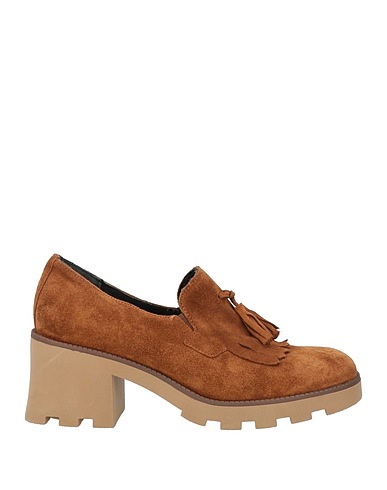 CINZIA SOFT Loafers Tan Leather