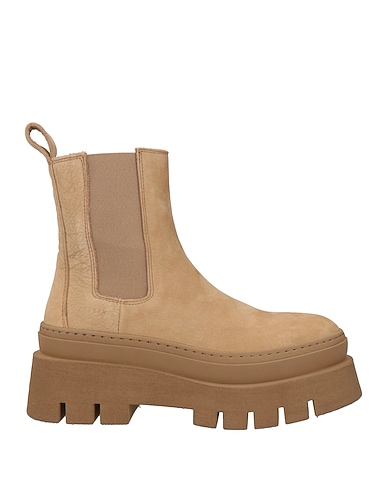 COPENHAGEN SHOES Ankle boot Beige Leather