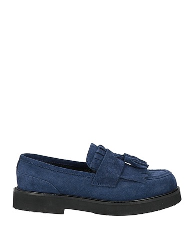HADEL Loafers Blue Leather