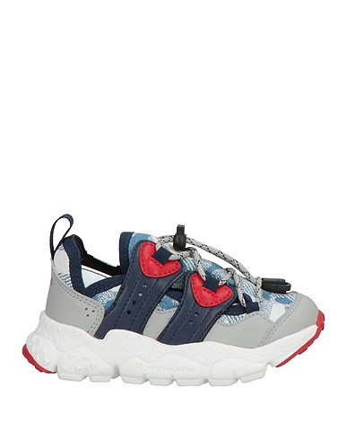 FLOWER MOUNTAIN® for NATURINO Sneakers Light grey Synthetisches Material, Textile fibres
