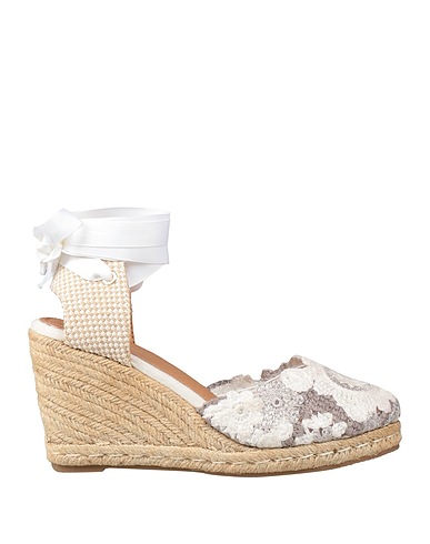CAFèNOIR Espadrilles White Textile fibres