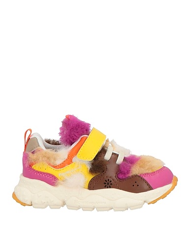 FLOWER MOUNTAIN® for NATURINO Sneakers Mauve Textile fibres