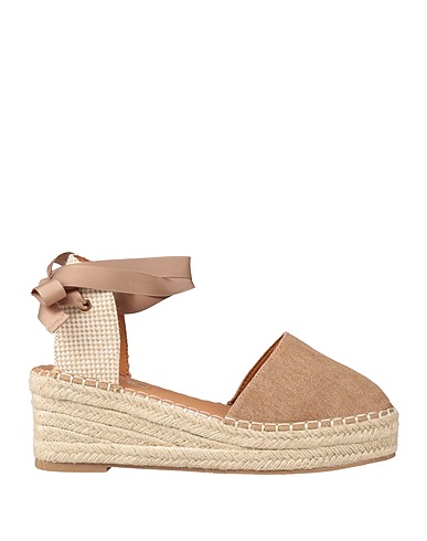 CAFèNOIR Espadrilles Taupe Textile fibres