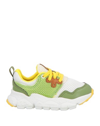 FLOWER MOUNTAIN® for NATURINO Sneakers Green Textile fibers, Synthetisches Material