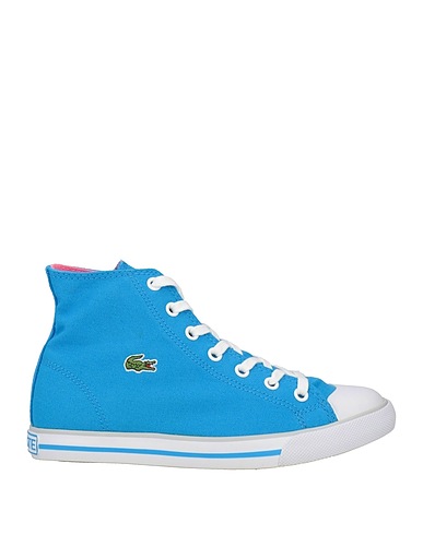 LACOSTE Sneakers Azure Textile fibers