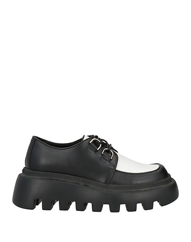 VIC MATIĒ Schnürschuhe Schwarz Leder