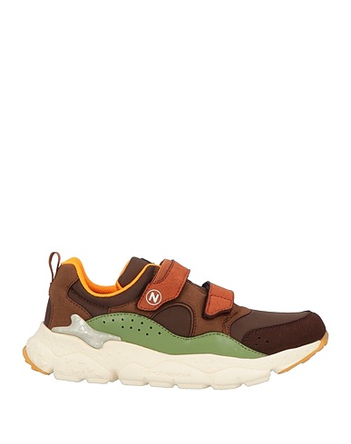 FLOWER MOUNTAIN® for NATURINO Sneakers Cioccolato Fibre tessili, Nylon