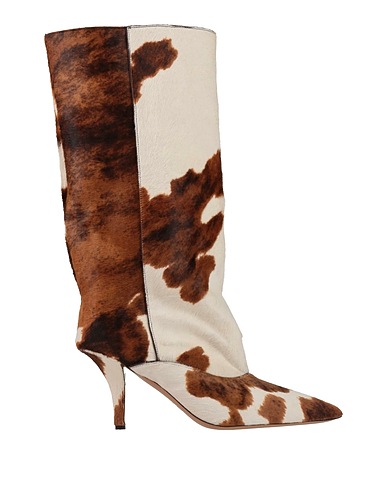 PARIS TEXAS Boots Cream Calfskin