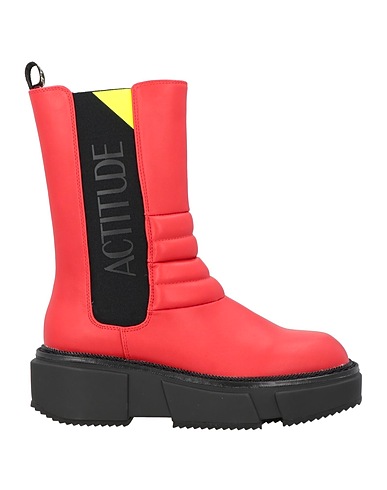 TWINSET Stivaletti Rosso Materiale sintetico