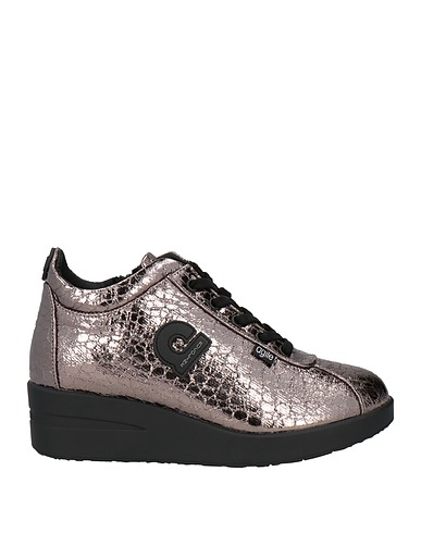 AGILE by RUCOLINE Sneakers Γκρι μεταλλικό Ίνες υφασμάτων