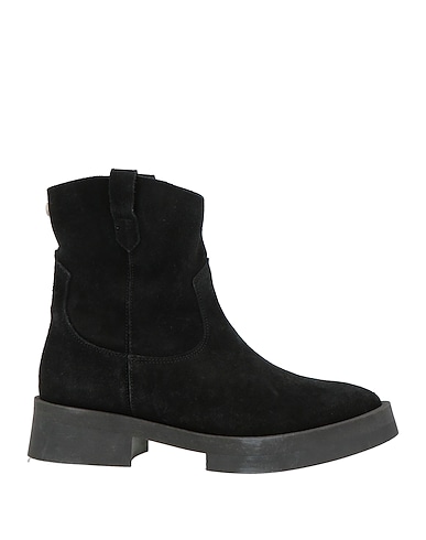 STEVE MADDEN Ankle boot Black Leather
