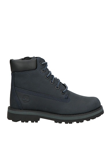 TIMBERLAND Ankle boot Midnight blue Leather, Textile fibres