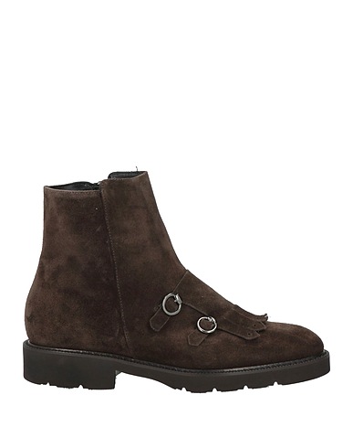 LUCA GROSSI Ankle boot Brown Leather