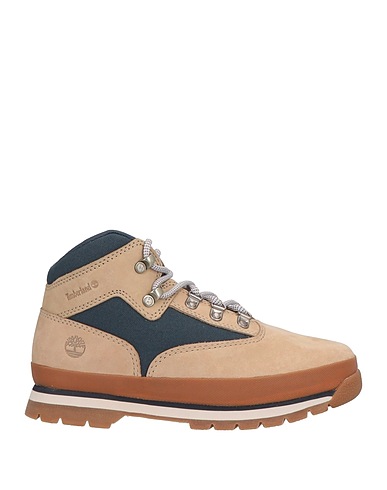 TIMBERLAND Μποτάκι Μπεζ Δέρμα, Ίνες υφασμάτων