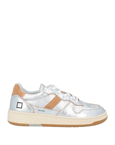 D.A.T.E. Sneakers Silver Leather