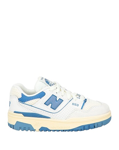NEW BALANCE Sneakers Ivory Leather, Textile fibers