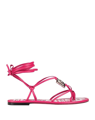 DOLCE&GABBANA Tongs 100% Cuir d'agneau