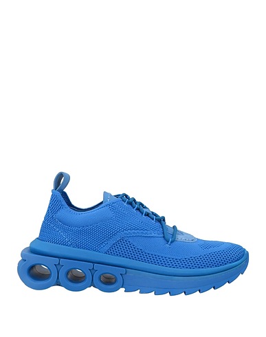 FERRAGAMO Sneakers Bright blue 100% Recycled polyester