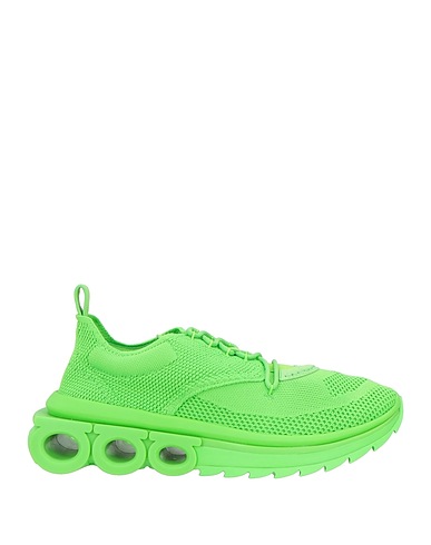 FERRAGAMO Sneakers Verde lime 100% Poliestere riciclato