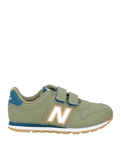 NEW BALANCE Кеды и кроссовки Зелёный милитари Синтетический материал