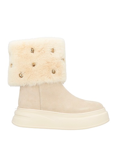 TOSCA BLU Ankle boot STUDIO Off white Leather, Textile fibres