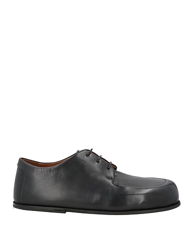 MARSÈLL Laced shoes Black Calfskin