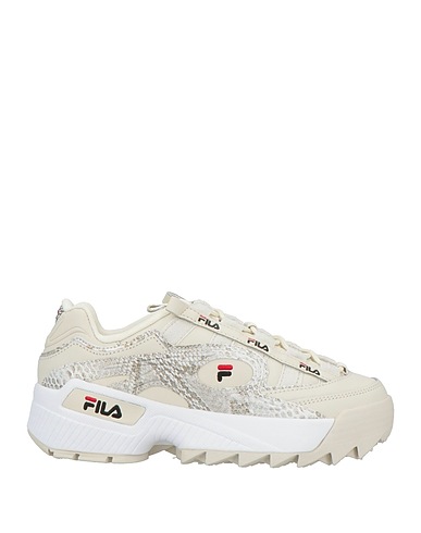FILA Sneakers Ivory Leather, Textile fibres