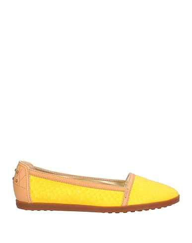 TOD'S Loafers Marigold Cowhide, Snakeskin