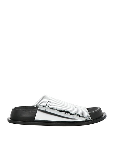 JIL SANDER Sandals Silver Leather