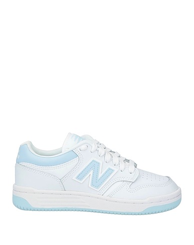 NEW BALANCE Sneakers Weiß Leder, Synthetisches Material