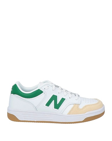 NEW BALANCE Sneakers White Synthetisches Material, Textile fibers