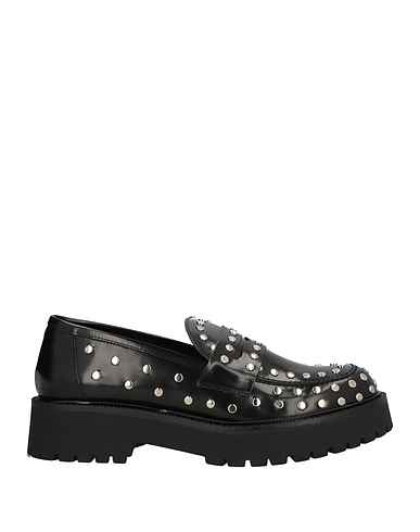 OVYÉ Loafers Black Leather
