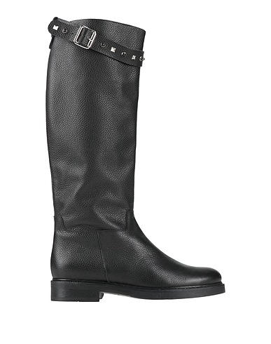 PAVIN Boots Black Leather