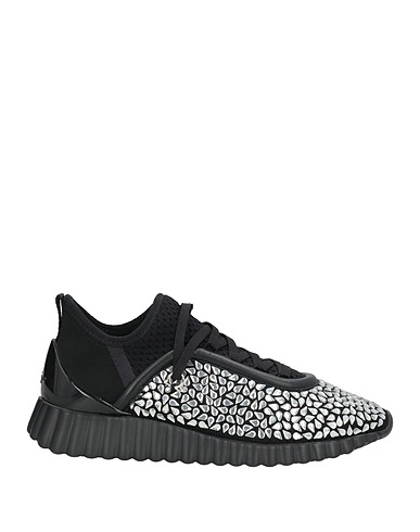 FERRAGAMO Sneakers Black Textile fibres