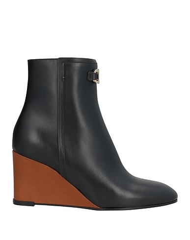 FERRAGAMO Stivaletti Nero Pelle di vitello