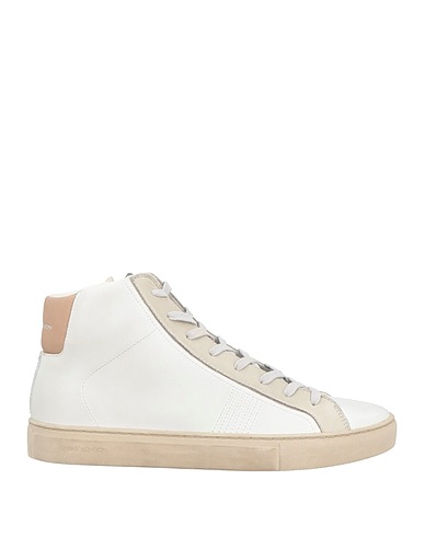 CRIME London Sneakers Weiß Leder