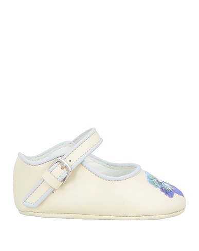 ETRO Newborn shoes Ivory Leather