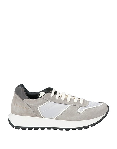 COMMON PROJECTS Sneakers Light grey Leather, Textile fibers