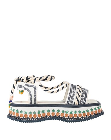 FARM RIO Sandals Off white Textile fibres