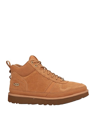 UGG Ankle boot Camel Leather, Textile fibres
