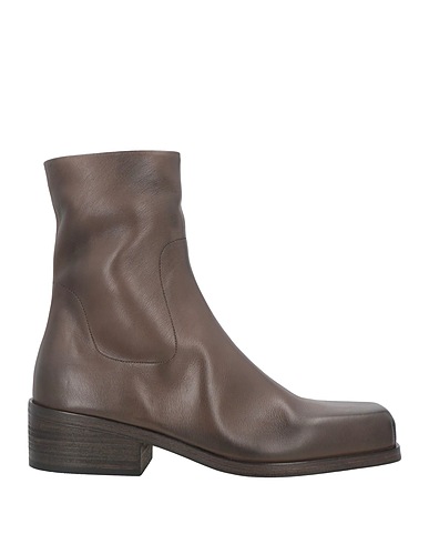 MARSÈLL Ankle boot Dark green Leather