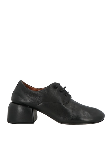 MARSÈLL Laced shoes Black Calfskin