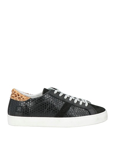 D.A.T.E. Sneakers Black Leather