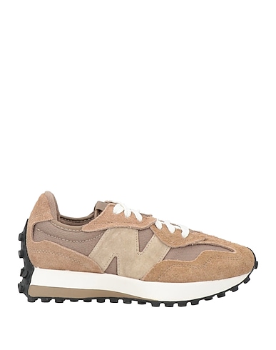 NEW BALANCE Sneakers Sand Leather, Textile fibers