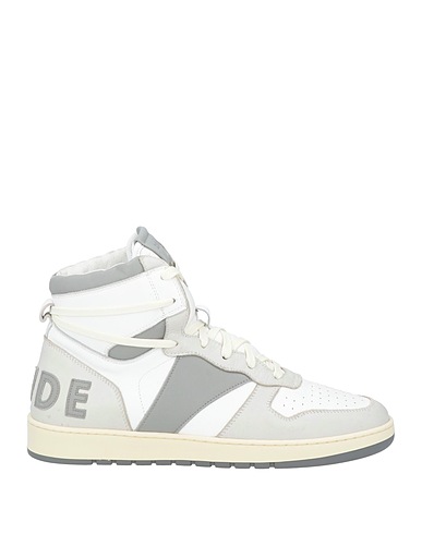 RHUDE Sneakers White Leather, Textile fibres